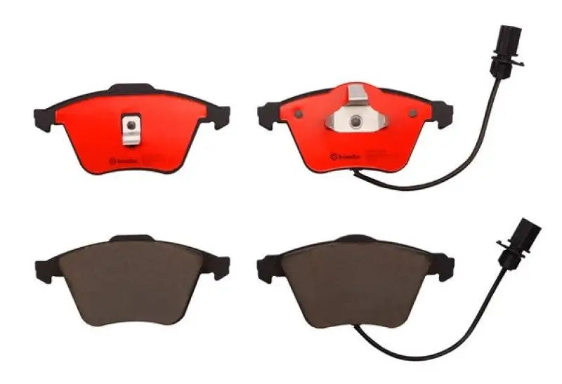 Brembo 02-04 Audi A6 Premium NAO Ceramic OE Equivalent Pad brep85056n