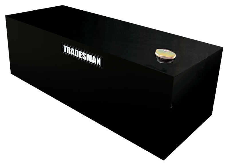 Tradesman Steel Full Size Rectangular Liquid Storage Tank - Black tra73099