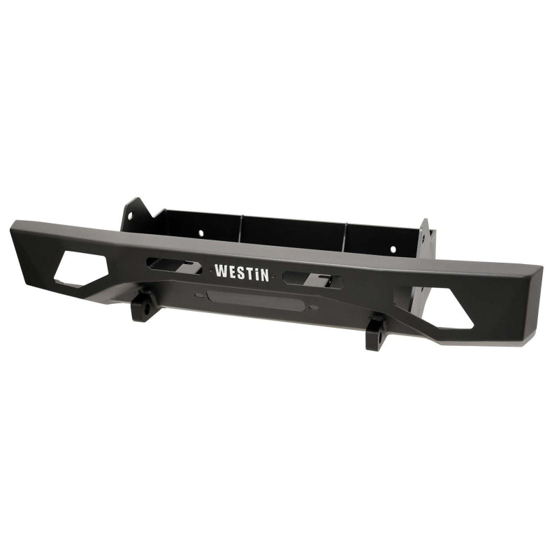 Westin Pro-Series Winch Mount Front Bumper Textured Black Steel Model 58-411285