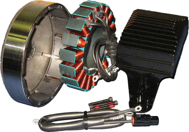 CE-74T Cycle Electric Alternator Kit Dyna 99-03 3 Phase 50 Amp wps-273-1122