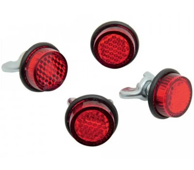 CH4R Chris Products Mini-Reflectors Red 4/Pk wps-60-1406