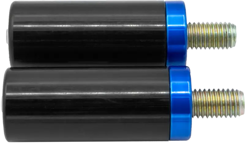 Chacho Blue Softail/Dyna Crash Bar Sliders - Extreme Cool Guy Upgrade 750-03097e