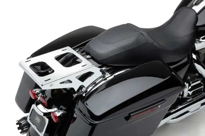 Chrome 2-Up Tour Pack Mount for FLH/FLT Models (2014-2022) 82-96512