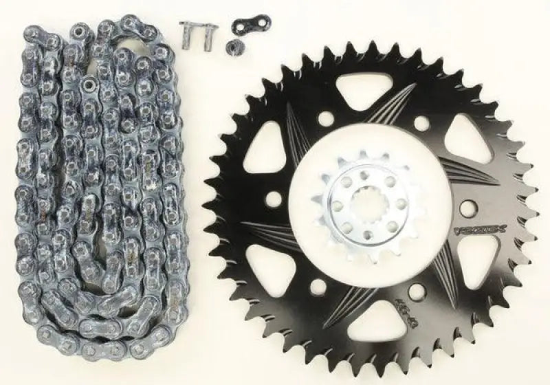 CK4259 Vortex Sprocket/Chain Kit Stl/Alu 14/45T Blk Sx3 520-108L Blk wps-3-ck4259