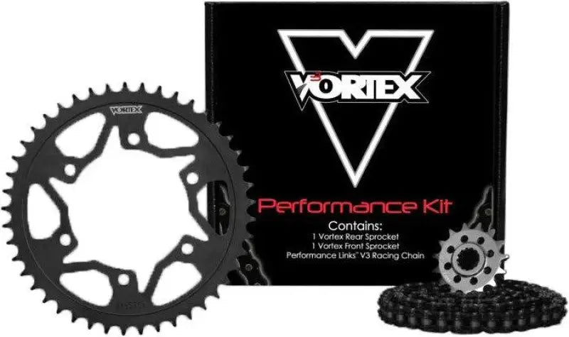 CK6261 Vortex Sprocket/Chain Kit Stl/Stl 14/47T Sil Sx3 520-110L Blk wps-3-ck6261