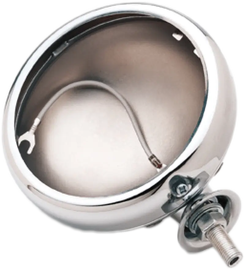 Cobra Chrome Bullet Spotlight Assembly for Cruiser Motorcycles - 25 Watt, 4.5" 82-97900