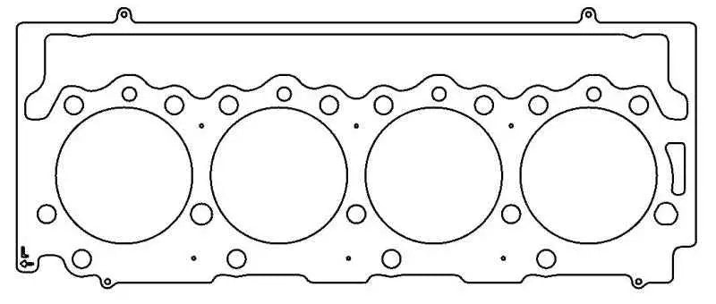 Cometic GM 6.5L Diesel 91-95 4.100 inch Bore .075 inch MLS-5 Right Head Gasket c5884-075
