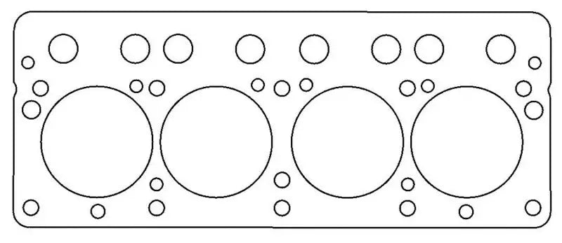 Cometic Triumph 1500cc Spitfire 74mm .043 inch Copper Head Gasket cgsc4153-043