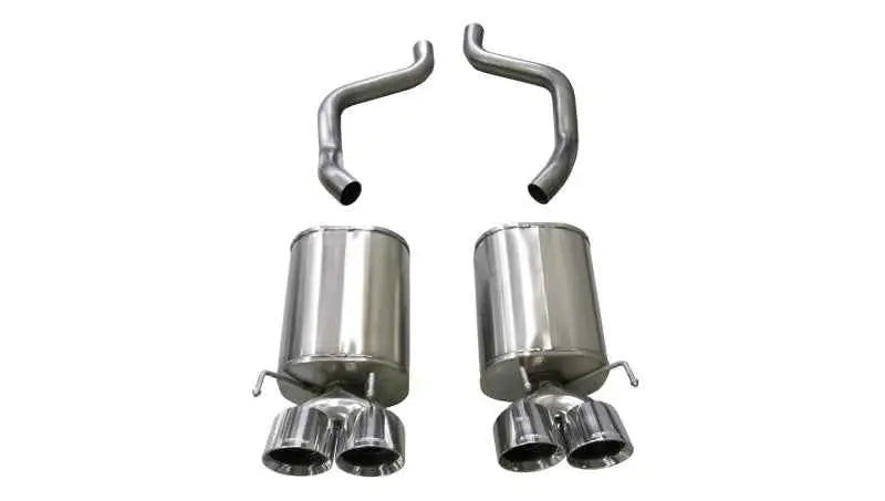 Corsa 05-08 Chevrolet Corvette (C6) 6.0L/6.2L Polished Xtreme Axle-Back Exhaust w/4.5in Tips 21010