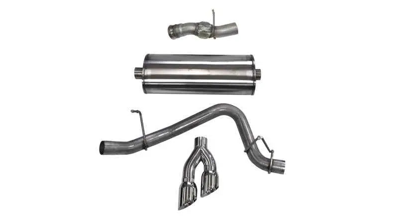 Corsa 15-16 GMC Yukon Denali 6.2L V8 Single Side Exit Cat-Back Exhaust w/ Polished Tips 14826
