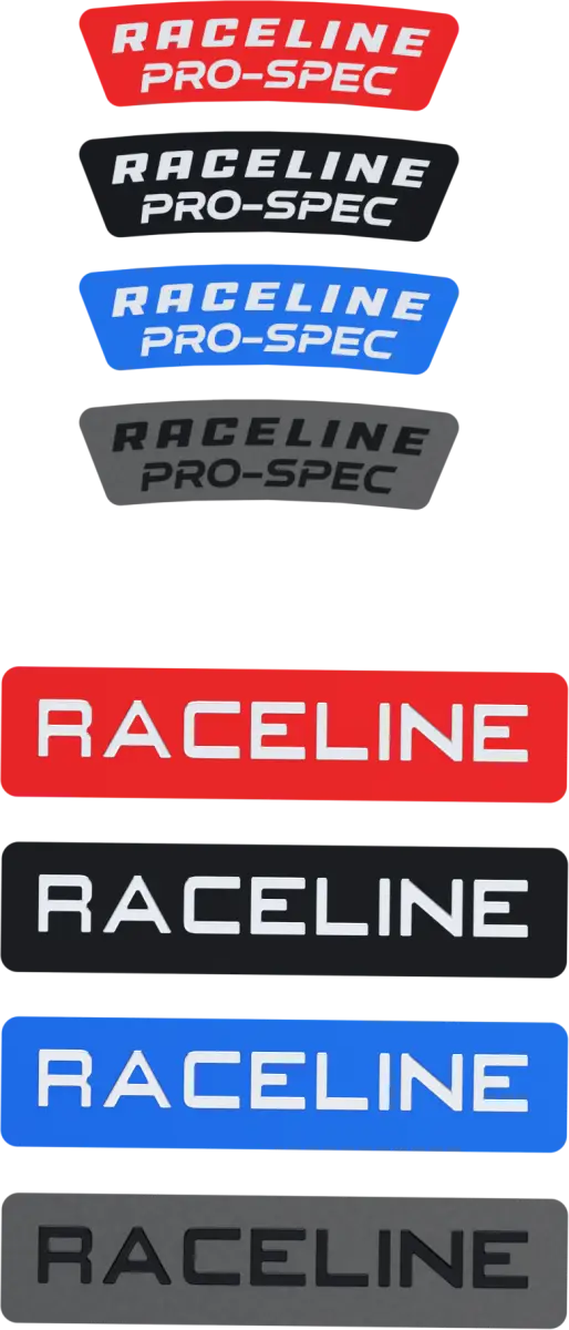 D-A13-PACK Raceline Decal Package Blue/Red/Blk/Gunmetal wps-570-1801