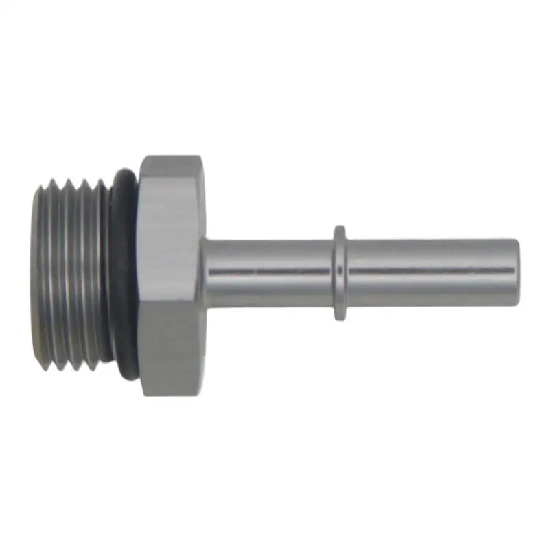 DeatschWerks 10AN ORB Male to 5/16in Male EFI Quick Connect Adapter - Anodized DW Titanium dwk6-02-0124
