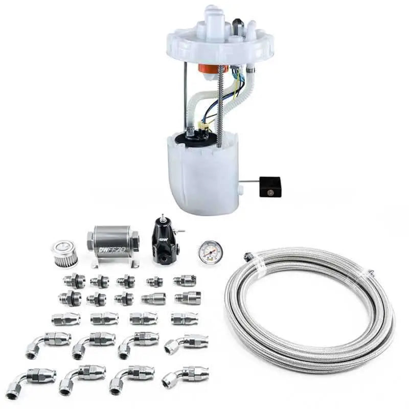 DeatschWerks 12-15 Honda Civic Si/13-15 Acura ILX DW400 Pump Module & Return Kit w/PTFE Fuel Lines 9-401-608-7042