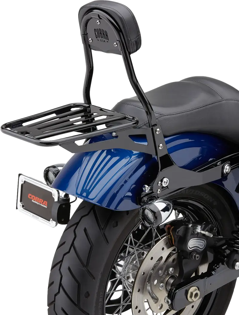 Detachable Backrest Rack for Black Dyna 06-17 82-96531