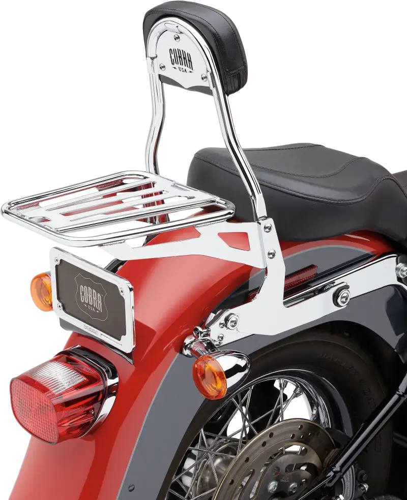Detachable Chrome Backrest Rack for Softail 00-06 82-96532