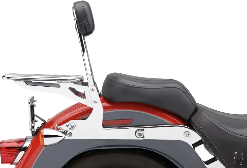 Detachable Chrome Round Backrest for Softail Models (2007-2017) 82-96533