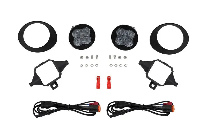 Diode Dynamics SS3 Type TS Fog Light Kit - High-Intensity ABL White SAE-Compliant diodd8007