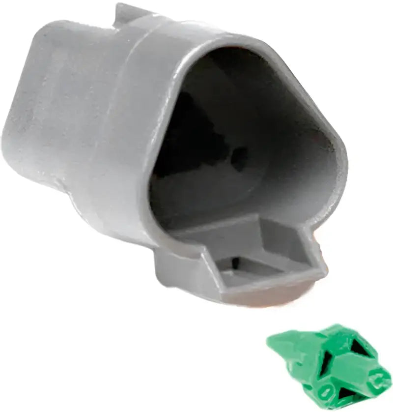 DN-3R Female Receptor 3 Pin Grey wps-850-05505