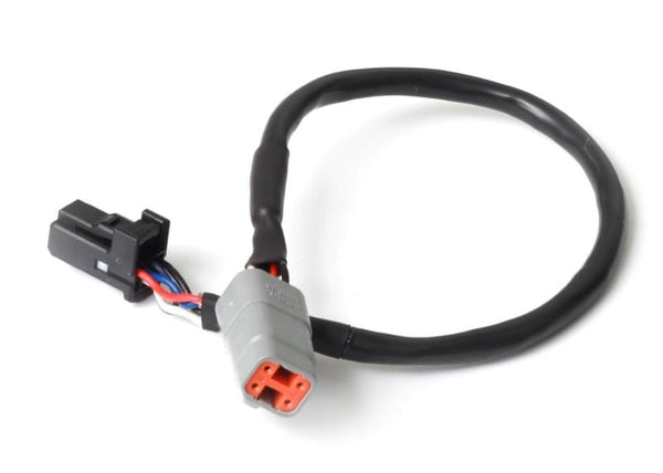 Haltech Elite CAN Cable DTM-4 to 8 pin Black Tyco Length: 2400mm (92") - HT-130037