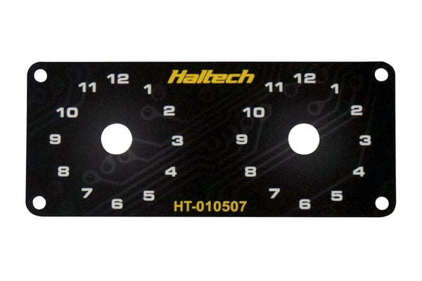 Haltech Dual Switch Panel Only - HT-010507