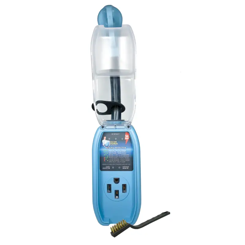 DP-SP50A-P Dicor Corp 50 Amp Pigtail Rv Surge Protector. d6jdpsp50ap