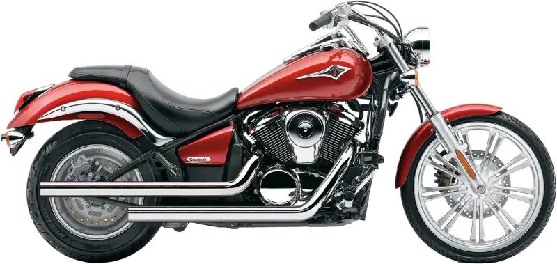 Dragsters II Complete Chrome Exhaust System for Kawasaki VN900 (2006-2019) 82-97028
