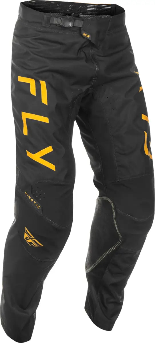 Dynamic Performance Pants in Black/Gold, Size 42 c378-53042