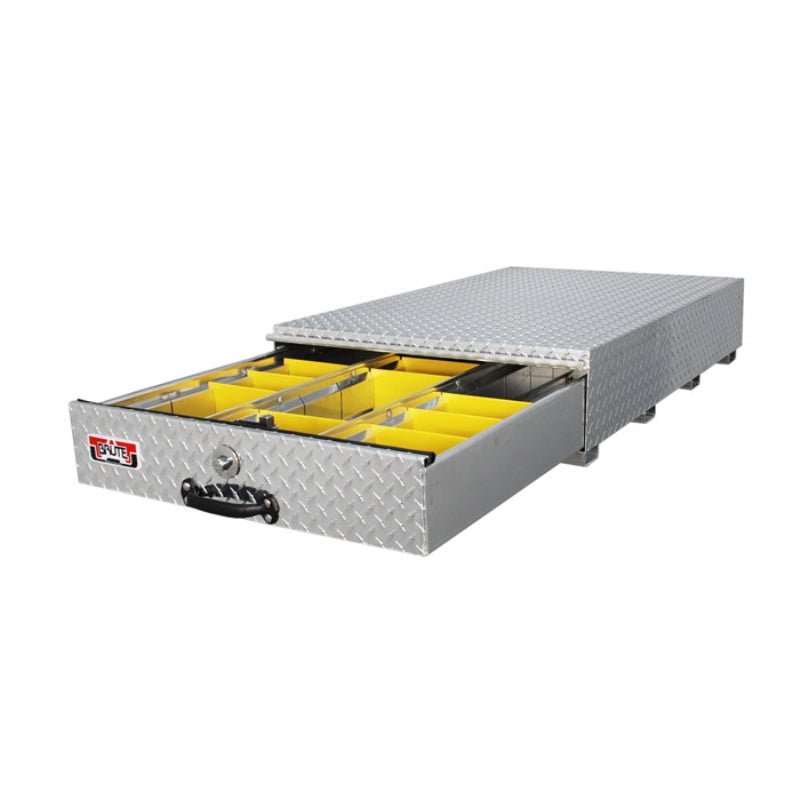 Brute 30" X 9.5" X 48" X W/ Diamond Tread, Bed Safe Roller Drawer Box Model HBS307