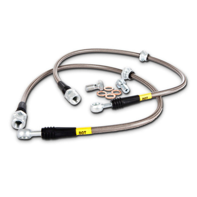 StopTech 96-04 Acura RL Stainless Steel Front Brake Lines sto950.40006