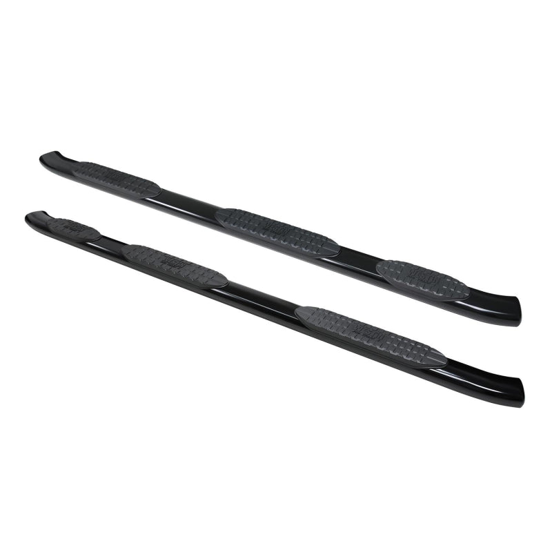 Westin PRO TRAXX 5 Oval Wheel to Wheel Step Nerf Bars Black For Quad Cab Model 21-534735