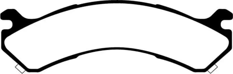 EBC 01-05 Chevrolet Silverado 3500 (2WD) Ultimax2 Rear Brake Pads ud909