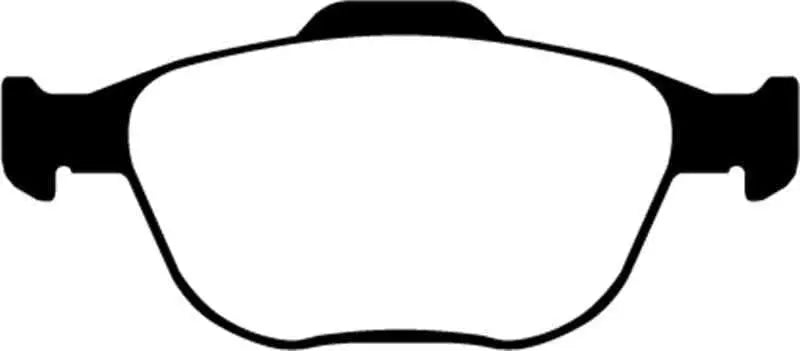 EBC 02-04 Ford Focus 2.0 SVT Yellowstuff Front Brake Pads dp41641r
