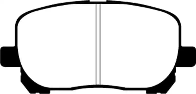 EBC 02-08 Pontiac Vibe 1.8 Yellowstuff Front Brake Pads dp41637r