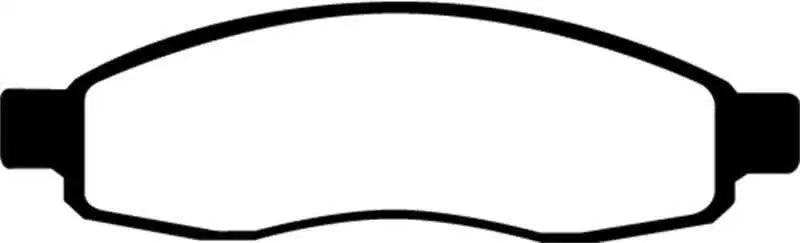 EBC 04-05 Infiniti QX56 5.6 Greenstuff Front Brake Pads dp61698