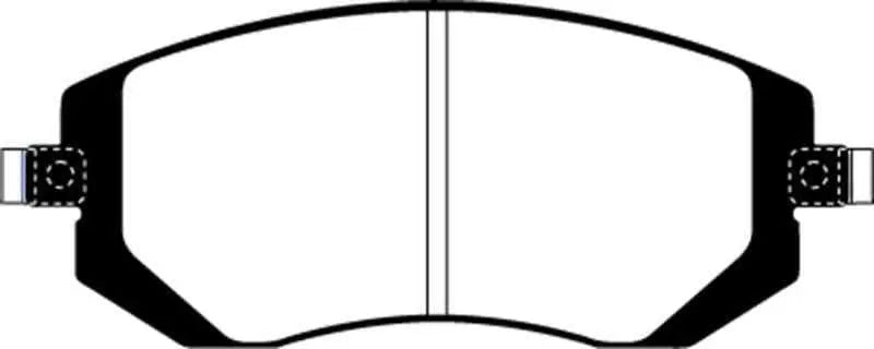 EBC 04-06 Saab 9-2X 2.0 Turbo Greenstuff Front Brake Pads dp21661