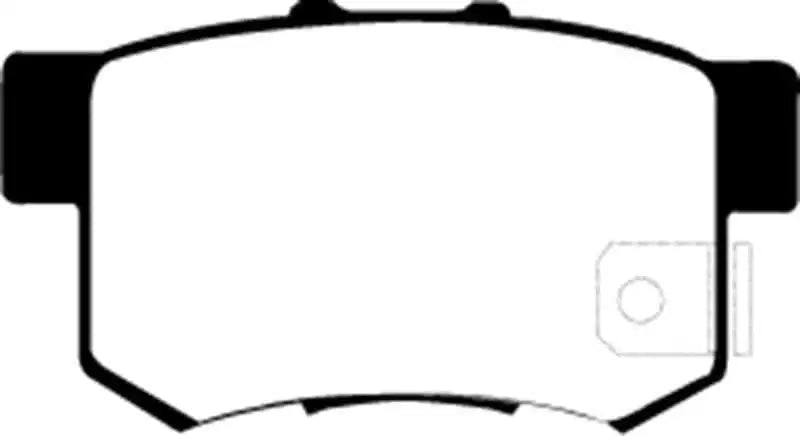 EBC 05-06 Honda CR-V 2.4 Greenstuff Rear Brake Pads dp61193-2