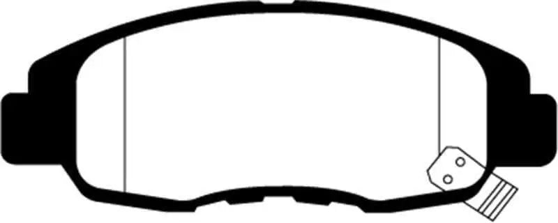 EBC 05-07 Ford F250 (inc Super Duty) 5.4 (2WD) Yellowstuff Front Brake Pads dp41777r