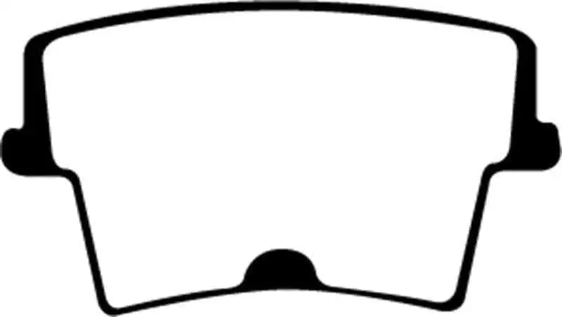 EBC 05-10 Chrysler 300C 5.7 Redstuff Rear Brake Pads dp31722-2c