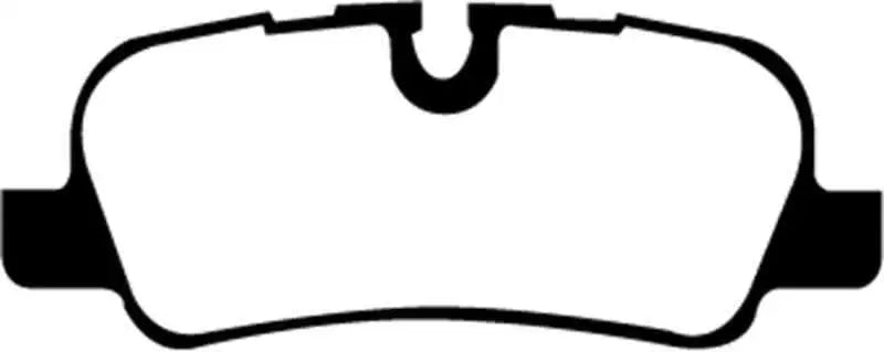 EBC 05-10 Land Rover LR3 4.4 Greenstuff Rear Brake Pads dp61542