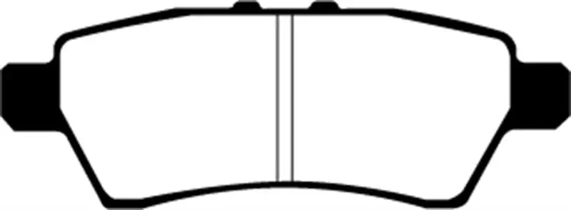 EBC 05-12 Nissan Pathfinder 4.0 Greenstuff Rear Brake Pads ebcdp61748