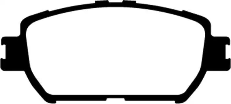 EBC 06-07 Lexus GS300 3.0 Redstuff Front Brake Pads dp31642c