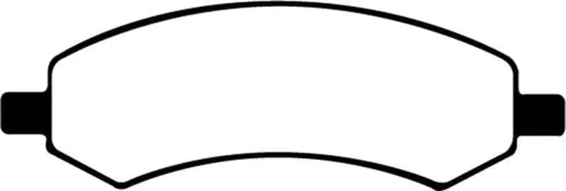 EBC 06-09 Chrysler Aspen 4.7 Ultimax2 Front Brake Pads ud1084