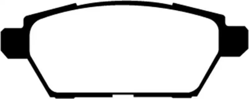 EBC 06-09 Ford Fusion 2.3 Redstuff Rear Brake Pads dp31766c