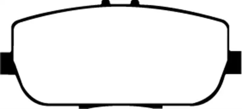 EBC 06-15 Mazda Miata MX5 2.0 Greenstuff Rear Brake Pads dp21775