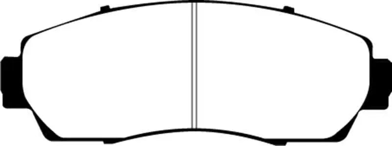 EBC 07-09 Acura RDX 2.3 Turbo Yellowstuff Front Brake Pads dp41743r