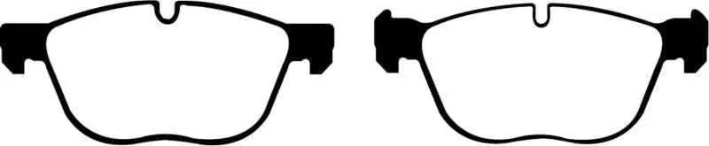 EBC 07-10 BMW X5 3.0 Greenstuff Front Brake Pads dp61938