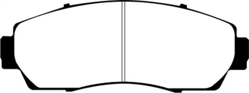 EBC 07-11 Honda CR-V 2.4 Greenstuff Front Brake Pads dp61743