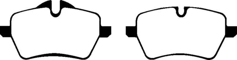 EBC 07-14 Mini Hardtop 1.6 Turbo Cooper S Greenstuff Front Brake Pads dp21789