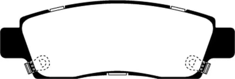 EBC 07+ Buick Enclave 3.6 Ultimax2 Rear Brake Pads ud883