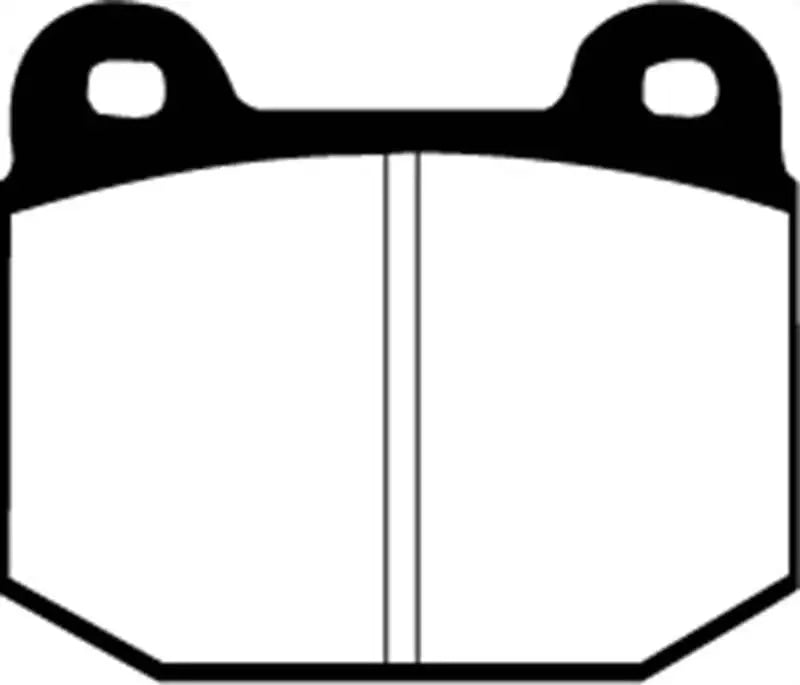 EBC 08+ Lotus 2-Eleven 1.8 Supercharged Redstuff Front Brake Pads dp3197-2c